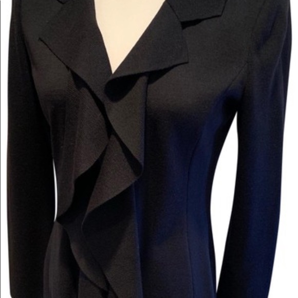 St.John Caviar Black Label Cardigan - Picture 2 of 10